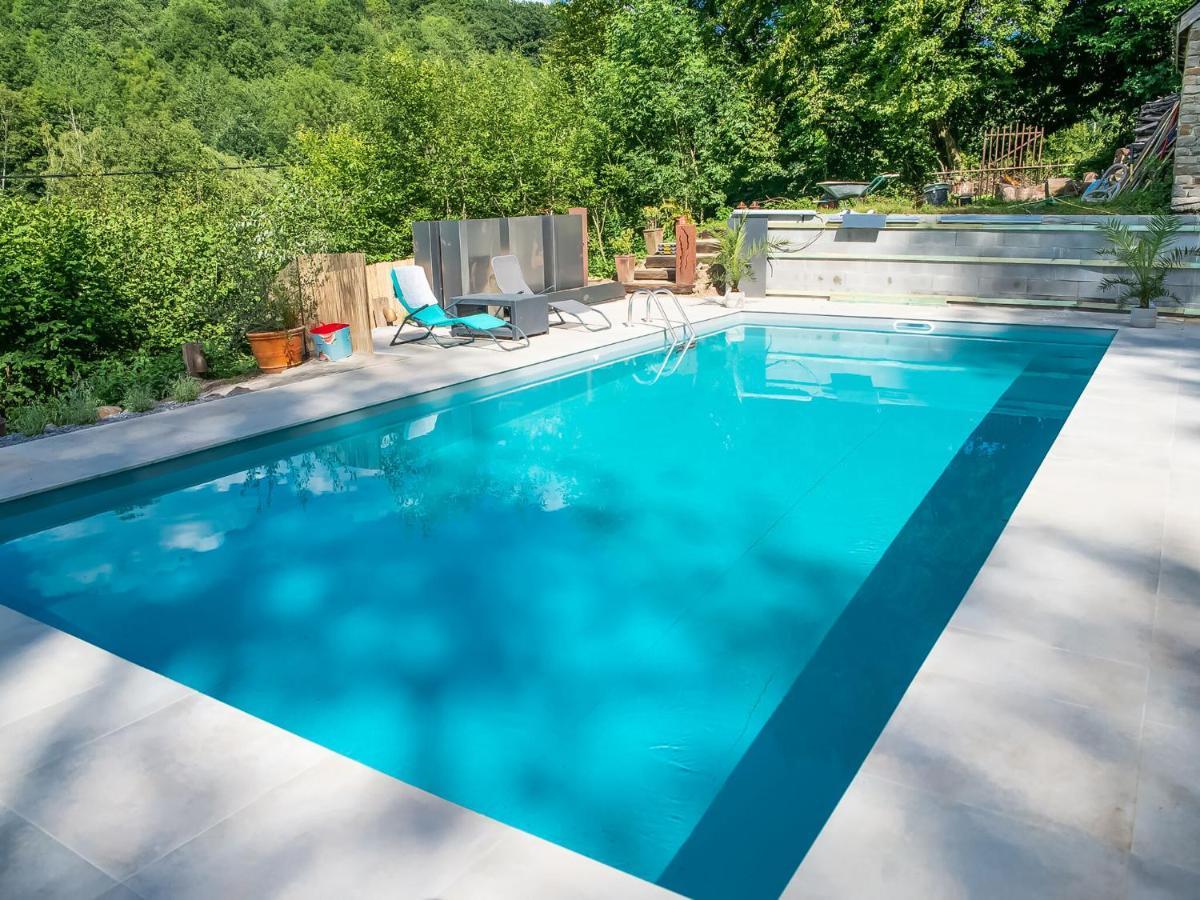 Nice Holiday Home In Nature With Sauna, Hot Tub En Swimming Pool Βερβιέ Εξωτερικό φωτογραφία