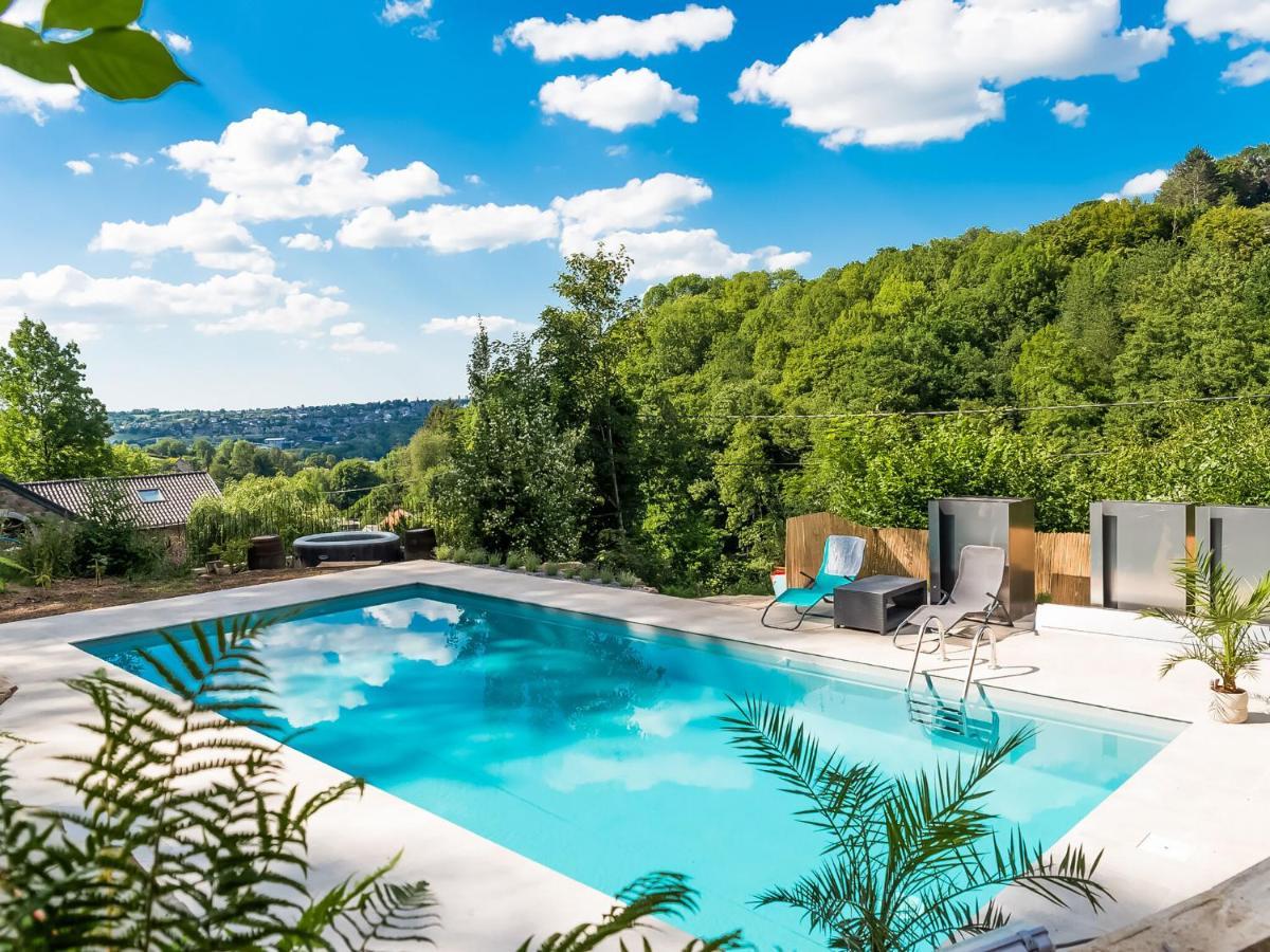 Nice Holiday Home In Nature With Sauna, Hot Tub En Swimming Pool Βερβιέ Εξωτερικό φωτογραφία